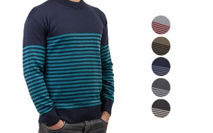 پلیور بافت مردانه Stripy