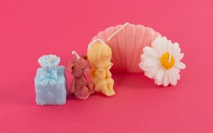 انواع شمع های تزیینی