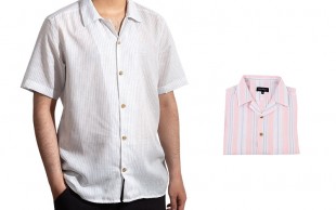 پیراهن یقه انگلیسی آستین کوتاه