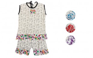 ست تاپ شلوارک دخترانه Papillon