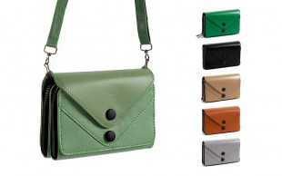 کیف پاسپورتی دکمه دار