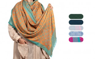 شال زنانه طرح LV