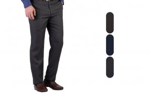 شلوار پارچه‌ای چهارخانه مردانه