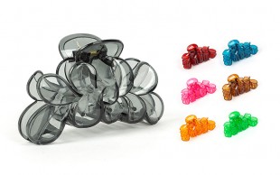 کلیپس مو شیشه‌ای طرح برگ