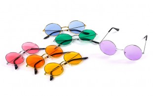 عینک بچگانه شیشه رنگی