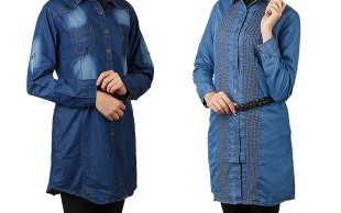 مانتو طرح جین