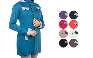 مانتو اسپرت کلاهدار