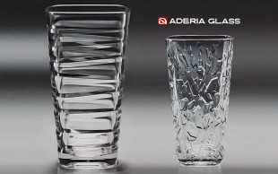 گلدان بلور ADERIA GLASS