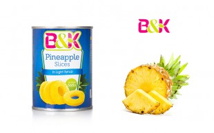 کمپوت آناناس حلقه ای B&K