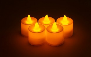 پک چهار عددی شمع وارمر LED