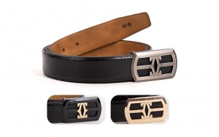 کمربند چرم مردانه Cartier