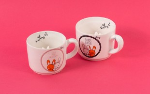 ماگ سرامیکی طرح برجسته