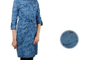 مانتو ارتشی طرح جین