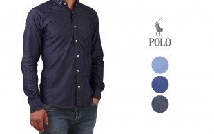 پیراهن طرح جین مردانه Polo