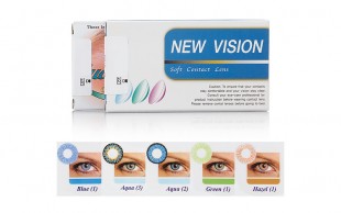 لنز چشم رنگی Lucky Look و New Vision