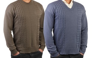 پلیور بافت مردانه KHAZAR