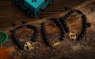 دستبند سنگی ماه تولد