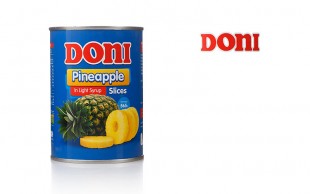 کمپوت آناناس حلقه ای DONI