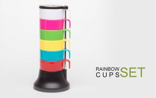 ست لیوان ۶ نفره Rainbow