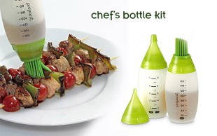 ست روغن‌ریز و لیسک chefs bottle kit