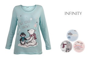 بلوز آستین بلند زنانه INFINITY