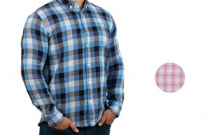 پیراهن چهارخانه مردانه Terranova