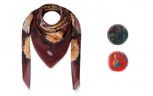 روسری نخی طرحدار Excellence