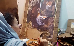 آموزش معرق کاری آموزشگاه رازچوب