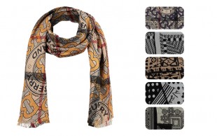 شال دوطرفه موهر زنانه