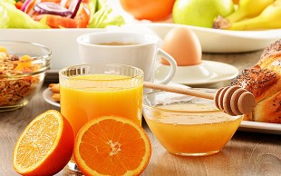 منو صبحانه رستوران چرخ و فلک