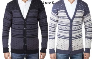 ژاکت طرح گلیم Intex