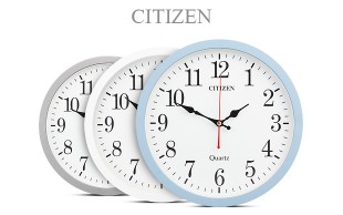 ساعت دیواری آرام گرد CITIZEN