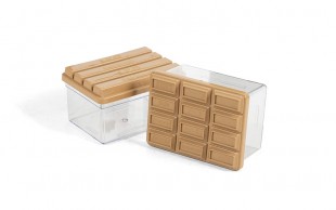 ظرف نگهدارنده طرح شکلات