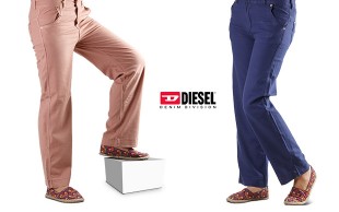 شلوار لینن زنانه Diesel