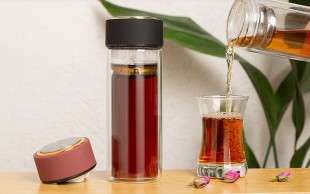 فلاسک دمنوش دو جداره