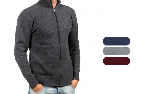 سویشرت بافت زیپ دار