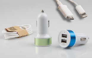 شارژر فندکی با خروجی USB