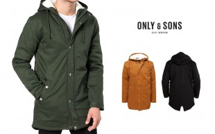 اورکت کلاهدار مردانه ONLY & SONS