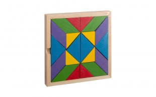 پازل چوبی آموزشی مدل تانگرام