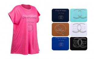 تاپ سایز بزرگ طرح Chanel