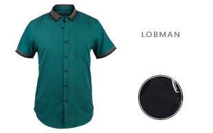 پیراهن مردانه آستین کوتاه LOBMAN