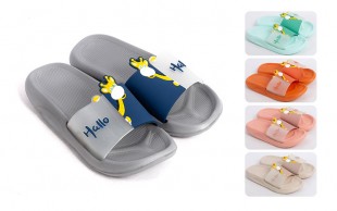 دمپایی زنانه زیتون مدل Hallo