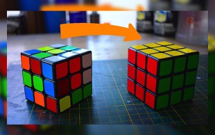 کارگاه آموزش مکعب روبیک در مرکز تخصصی نگاه ریاضی