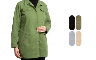 مانتو زنانه کتان