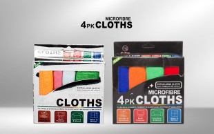 پکیج دستمال ۴کاره MICROFIBRE