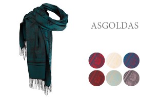 شال دورو ساتن ابریشم As Gold As