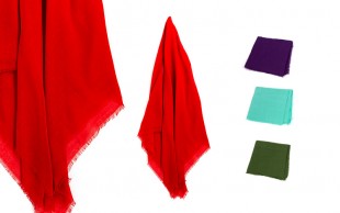 روسری ساده نخی Kasmir