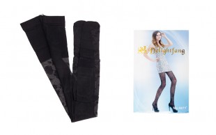 جوراب شلواری گلدار زنانه DelightFang