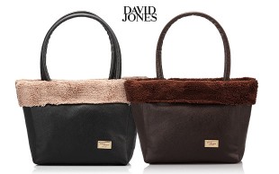 کیف خزدار David Jones