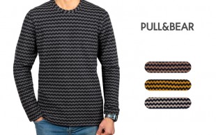 بلوز بافت مردانه Pull & Bear